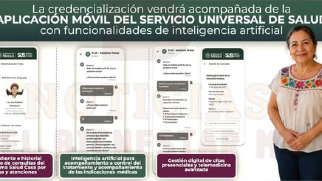 México Lanza Servicio Universal de Salud Digital: App MX Centraliza Expediente Clínico, Citas y Teleconsultas para 2028