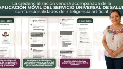 México Lanza Servicio Universal de Salud Digital: App MX Centraliza Expediente Clínico, Citas y Teleconsultas para 2028
