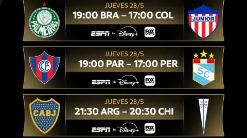 Fútbol HOY 28 de Mayo: Guía Completa de Copa Libertadores y Sudamericana