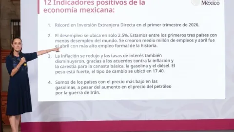 Sheinbaum Desafía Pronósticos: La Economía Mexicana Resplandece con 12 Factores Clave Pese a Conflictos Globales y Baja de Moody's