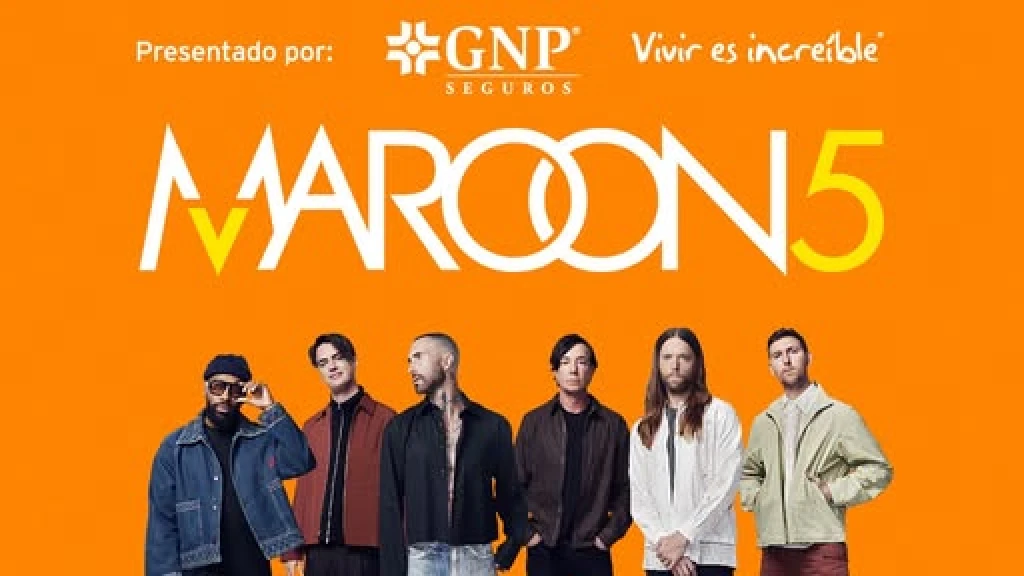 ¡Confirmado! Maroon 5 regresa a México en septiembre y octubre de 2026 con su 'Love Is Like Tour'