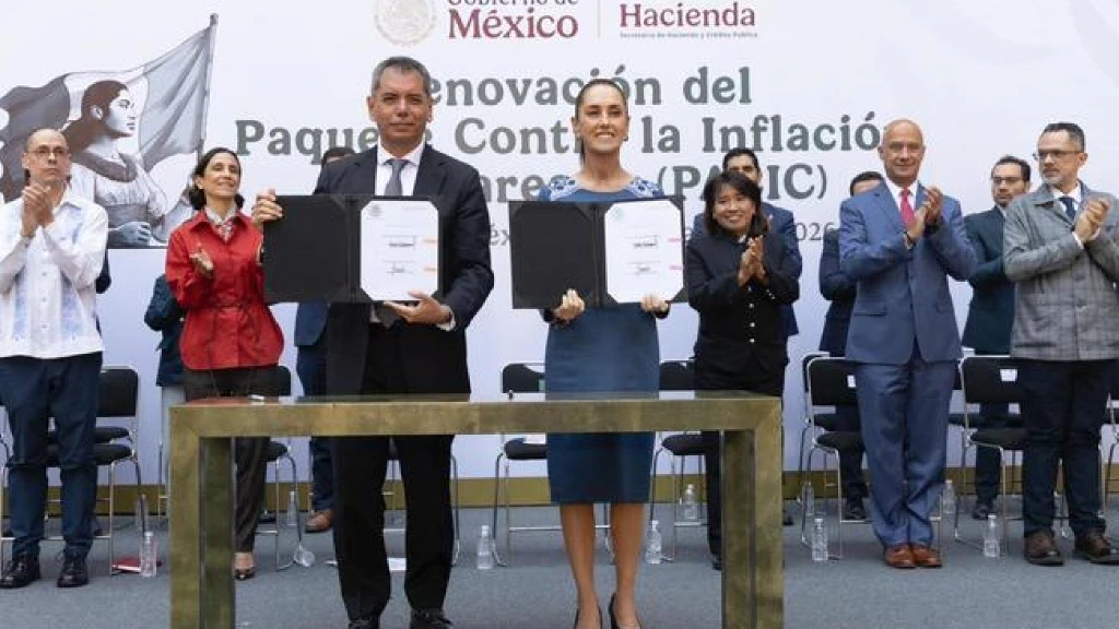 Gobierno y Empresas Renuevan Acuerdo Contra la Inflación y la Carestía