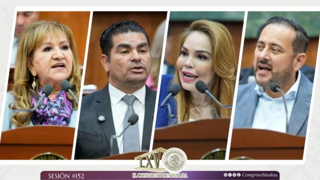 Diputadas y diputados debaten minuta sobre soberanía electoral en el Congreso de Sinaloa
