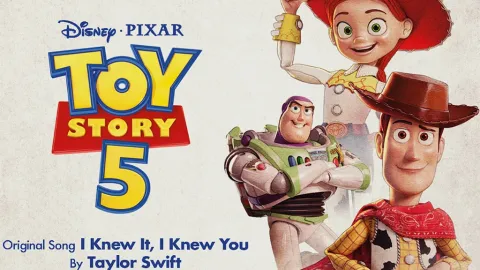 Taylor Swift se suma al mundo de 'Toy Story 5' con "I Knew It, I Knew You"