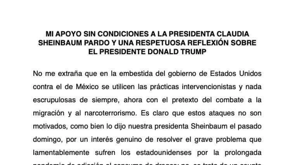 AMLO Rompe Silencio y Arremete Contra Trump por "Embestida" a México