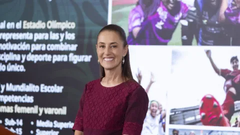Es aprovechar el mundial para fortalecer la actividad deportiva: Presidenta