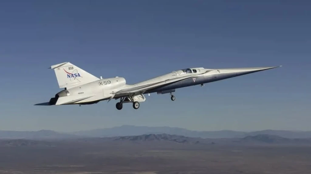 La NASA Desafía al Sonido: Avión X-59 Logra Hazaña Supersónica y Abre las Puertas a una Nueva Era de la Aviación