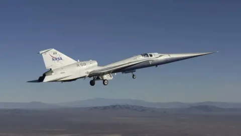 La NASA Desafía al Sonido: Avión X-59 Logra Hazaña Supersónica y Abre las Puertas a una Nueva Era de la Aviación