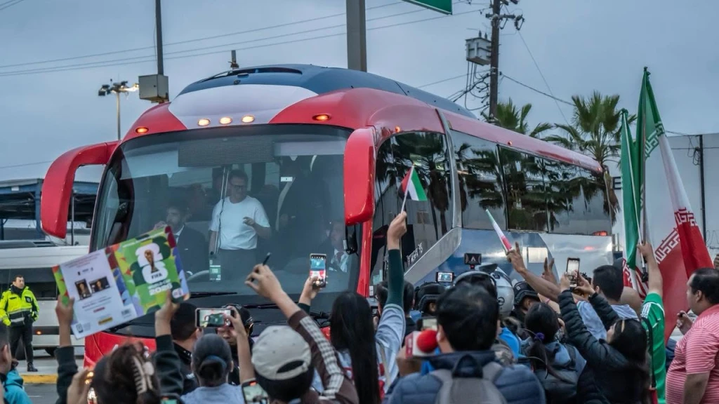 Selección de Irán Aterriza en Tijuana para Preparación Mundialista 2026