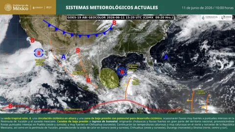 Culiacán: Jueves 11 de Junio con Lluvia Ligera y Calor Persistente; ¡Prepárate para la Sensación Térmica Intensa!