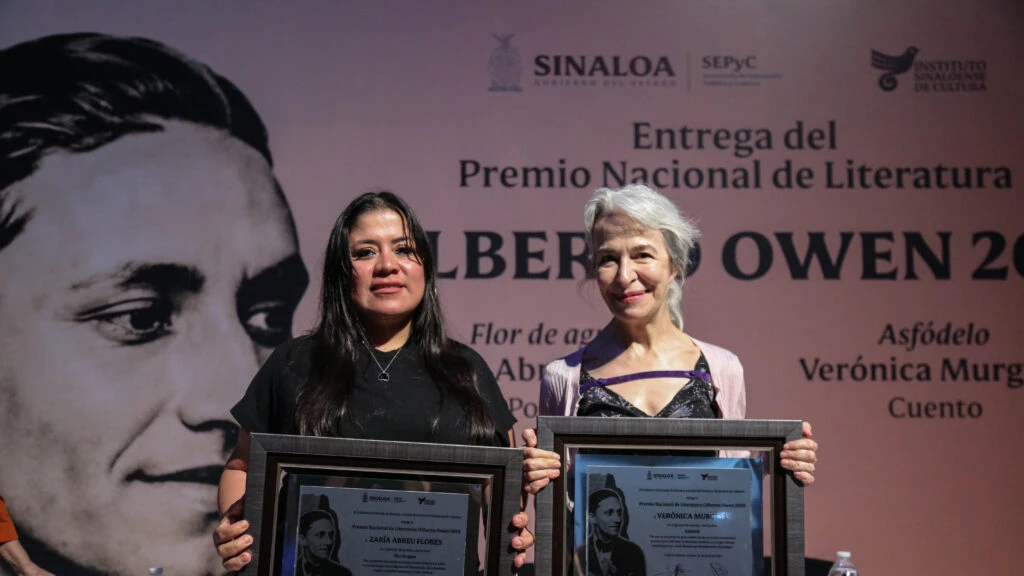 Verónica Murguía y Zaría Abreu reciben el Premio Nacional de Literatura Gilberto Owen 2026