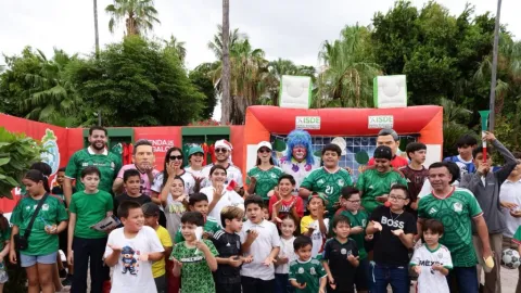 Celebraron sinaloenses triunfo de México en el Mundial