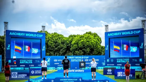México se cubrIó de gloria en la Copa del Mundo de Tiro con Arco Antalya 2026