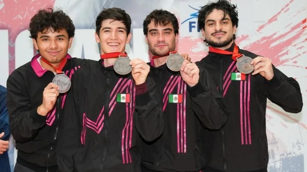 Éxito Mexicano en Esgrima Panamericana: Oro, 2 Bronces y 5 Boletos a Lima 2027