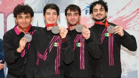 Éxito Mexicano en Esgrima Panamericana: Oro, 2 Bronces y 5 Boletos a Lima 2027