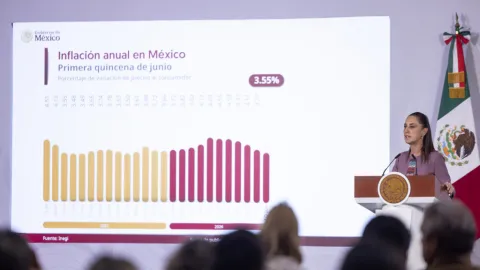 Inflación en México Cae a 3.55% en Primera Quincena de Junio: Jitomate y Huevo Lideran Bajada de Precios