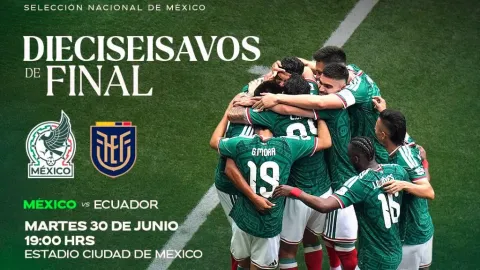 México vs Ecuador: El Tri Busca el 'Quinto Partido' en los Dieciseisavos del Mundial 2026