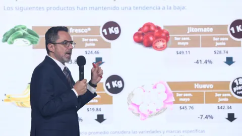 Precio del tomate disminuye un 41.4%; chile fresco, plátano y huevo, también tienen tendencia a la baja: Profeco