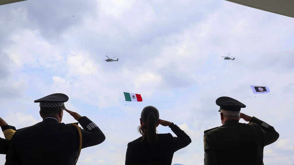 La presidenta Claudia Sheinbaum celebró el séptimo aniversario de la Guardia Nacional