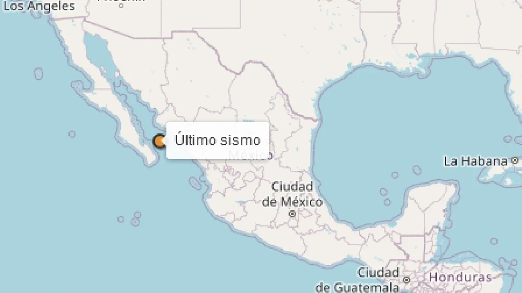Sismo de Magnitud 4.2 Sacude Baja California Sur el 1 de Julio de 2026