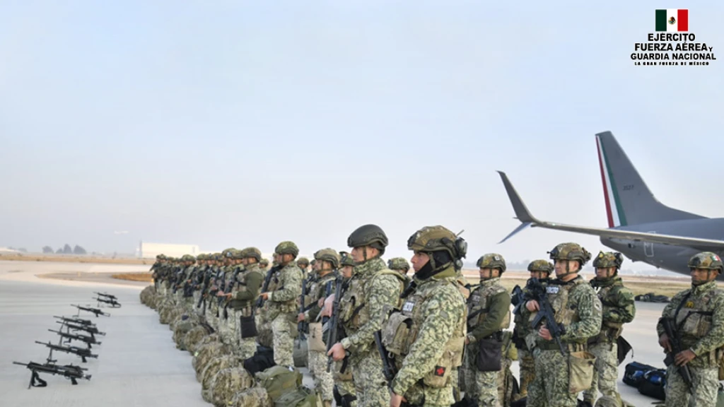 Sinaloa Cuenta con el 25% del Despliegue Militar en México