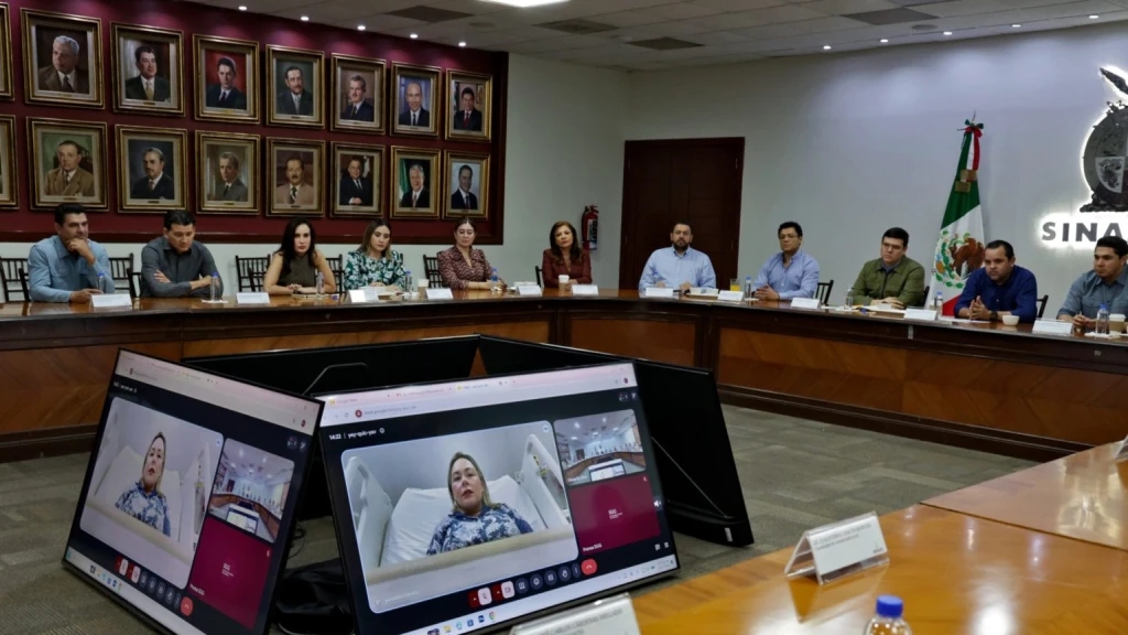 Gobernadora Yeraldine Bonilla Sostuvo Reunión de Trabajo con su Gabinete Desde la Recuperación