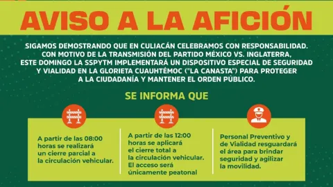 Culiacán Transforma 'La Canasta' en Epicentro Mundialista para México vs. Inglaterra