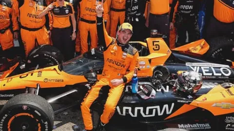 ¡Pato O'Ward en la Cima! El Mexicano Conquista Mid-Ohio y Lidera Histórico 1-2 de Arrow McLaren en IndyCar