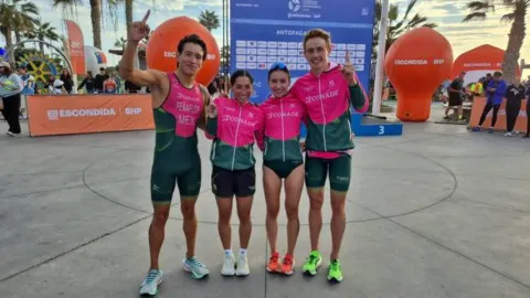 Triatlón y para triatlón mexicanos cierran con cinco medallas el Campeonato de las Américas Antofagasta 2026