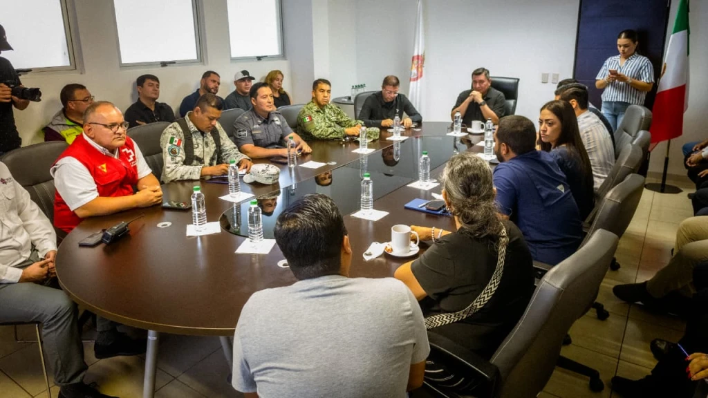 Grupo Interinstitucional, cuerpos de auxilio y autoridades estatales y municipales mantienen coordinación para actividades que promueven el puerto de Altata