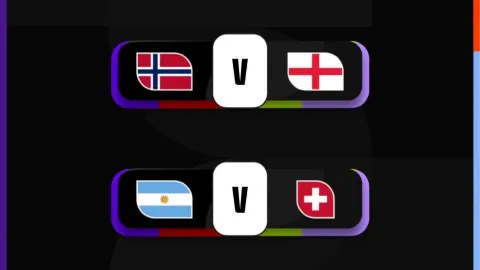 Noruega vs. Inglaterra y Argentina vs. Suiza en los Apasionantes Cuartos de Final del Mundial 2026