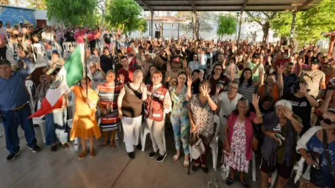 Tere Guerra recorre Ahome y Guasave para fortalecer la defensa de la transformación desde el territorio