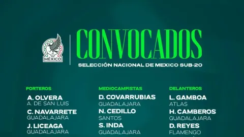 ¡Rumbo a Los Ángeles 2028! México Sub-20 Presenta Convocatoria y Jugará en Casa por el Sueño Olímpico y Mundialista