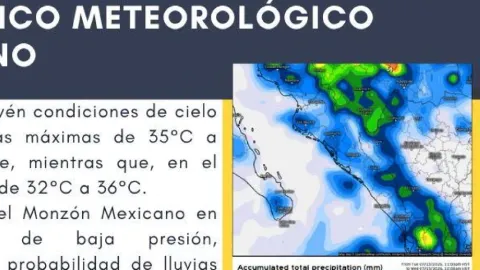 Sinaloa: Monzón Mexicano Desata Lluvias Vespertinas Intensas