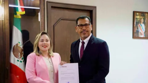 Nombra Gobernadora Yeraldine Bonilla a Efraín Barrios Castañeda, subsecretario de SEBIDES