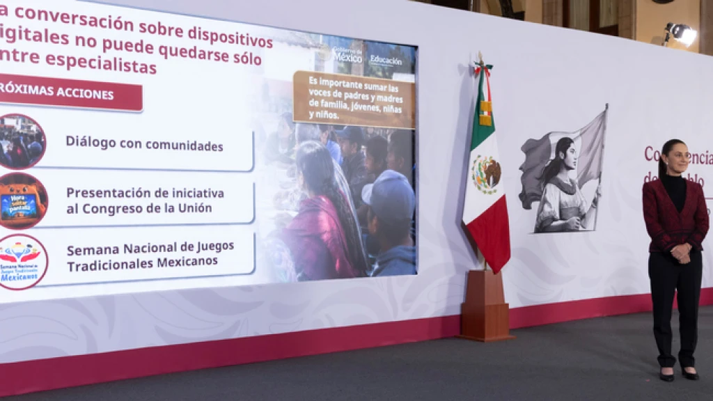Sheinbaum Lanza Debate Nacional: Foros para Regular Plataformas Digitales y Redes Sociales en Menores