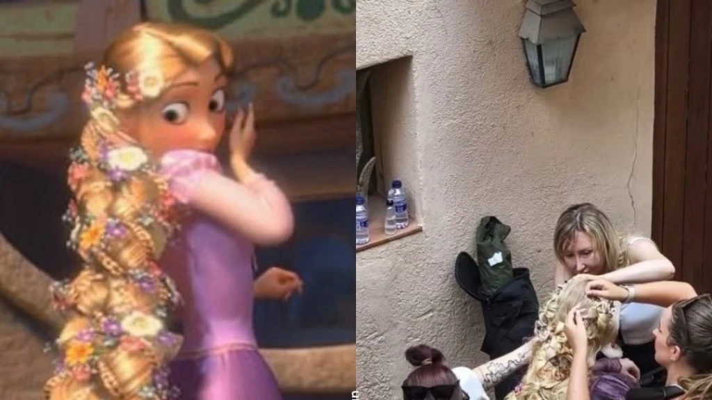 Primer Vistazo del Live Action de 'Enredados': Así Lucen Teagan Croft como Rapunzel y Milo Manheim como Flynn Rider