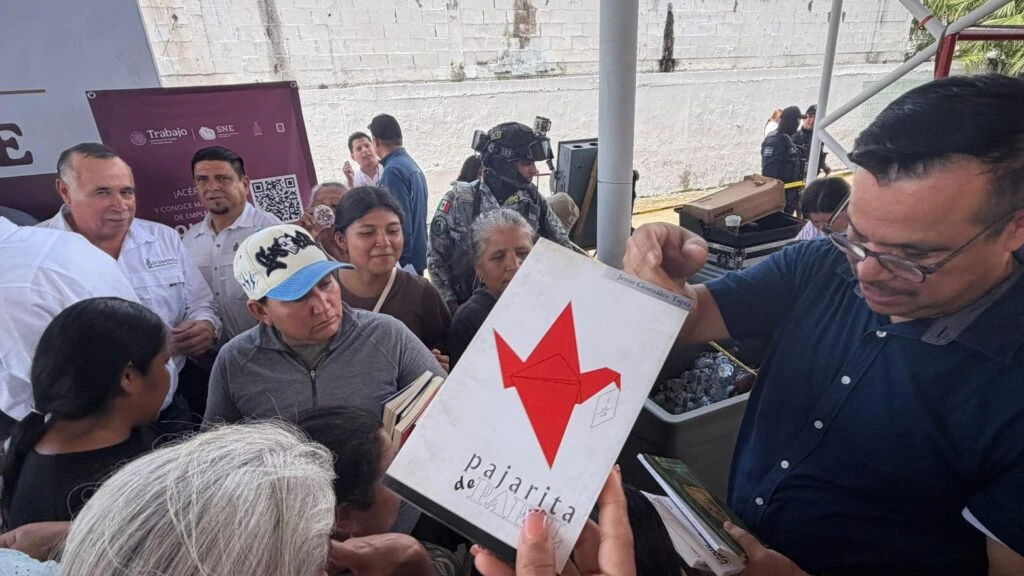 Participó el ISIC en las Jornadas por la paz con la distribución de 8,550 libros para fomentar la lectura