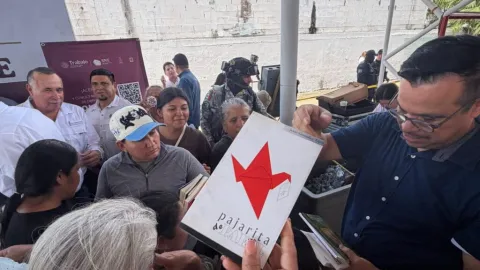 Participó el ISIC en las Jornadas por la paz con la distribución de 8,550 libros para fomentar la lectura